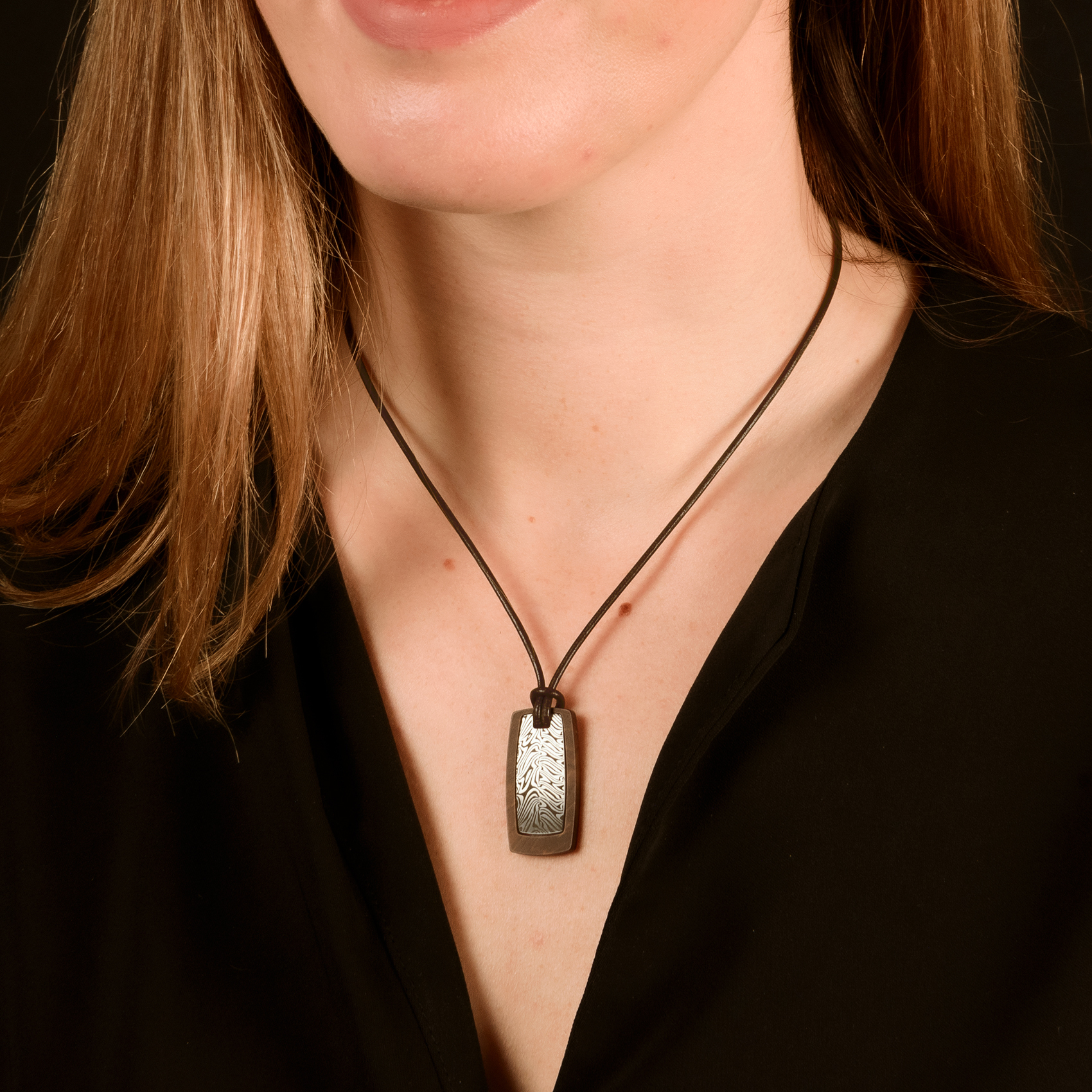 K624 Lederkette Herren