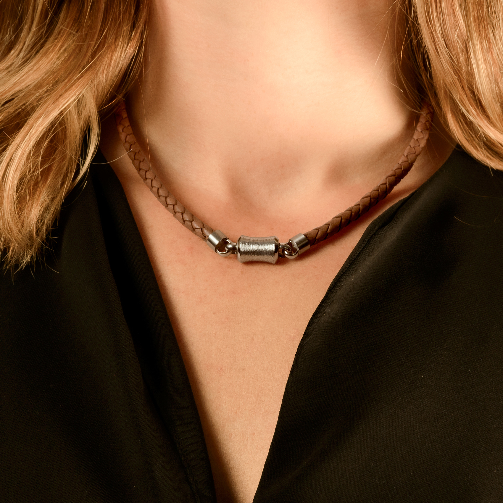 K111 Lederkette Herren